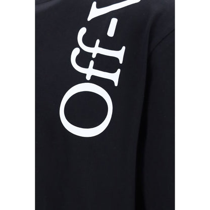 Off-White Black Vertical Bookish Skate T-Shirt | Premium Cotton AW26 Designer Tee