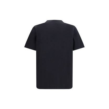 Off-White Logo Quote Black Cotton T-Shirt | Men's Designer Crew Neck Tee | AW26