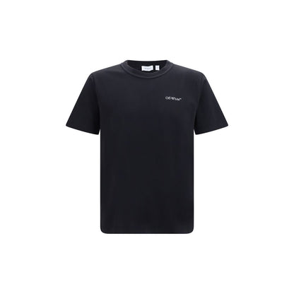 Off-White Small Bookish Black Cotton T-Shirt | Men's Designer Tee AW26 | Kloset97