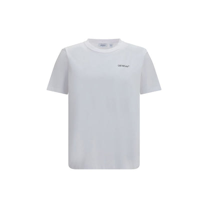 Off-White Small Bookish White Cotton T-Shirt AW26 Regular Fit Designer Tee Meta Title (60 characters max)