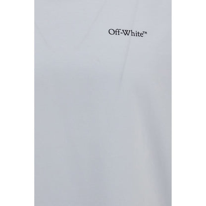 Off-White Small Bookish White Cotton T-Shirt AW26 Regular Fit Designer Tee Meta Title (60 characters max)