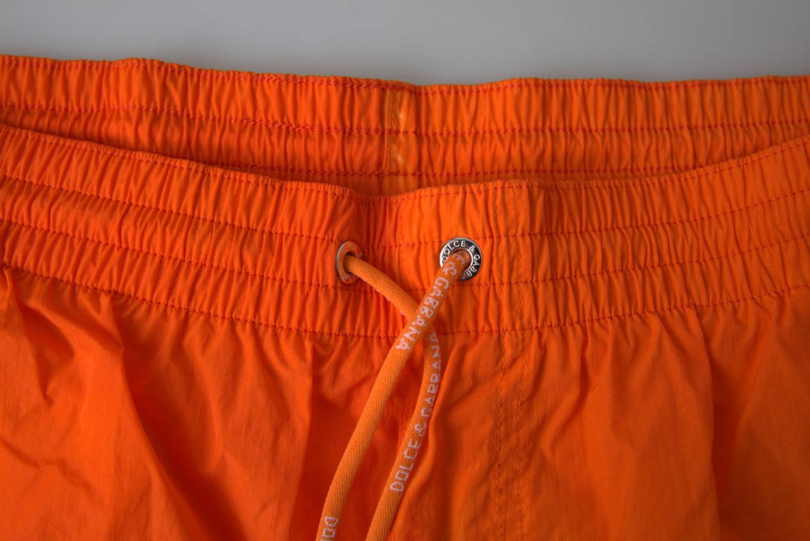 Dolce & Gabbana Gradient Swim Shorts Orange Blue Designer Beachwear Italy