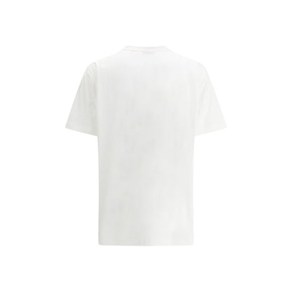 Burberry Archive Check Pocket Oversized White Cotton T-Shirt Men's Luxury Designer Tee