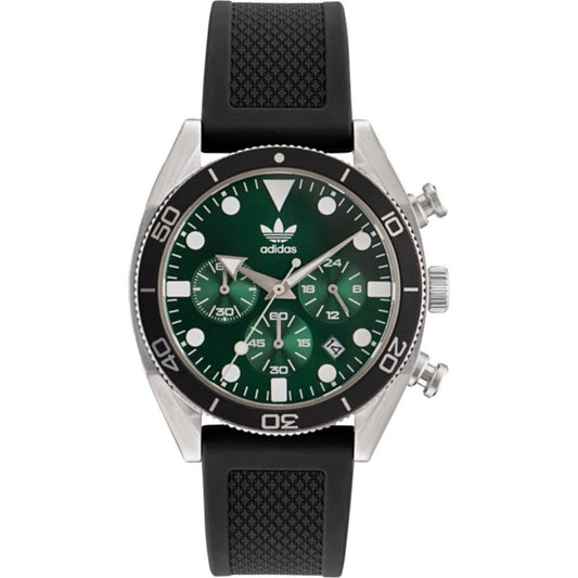 Adidas Black Synthetic Sport Watch