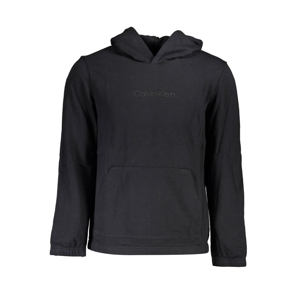 Calvin Klein Black Hoodie Men’s Cotton Sweatshirt Logo Pullover Streetwear UK