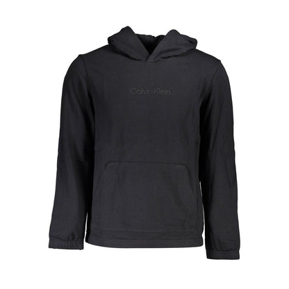 Calvin Klein Black Hoodie Men’s Cotton Sweatshirt Logo Pullover Streetwear UK
