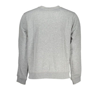 Calvin Klein Grey Sports Sweatshirt Men's Crew Neck Gym Activewear Top