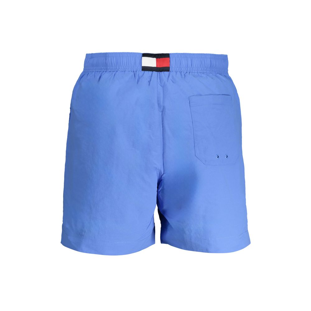 Tommy Hilfiger Azzurro Swim Shorts Men | Blue Designer Swim Trunks UK