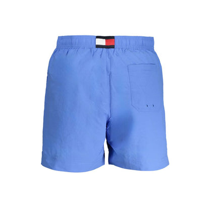 Tommy Hilfiger Azzurro Swim Shorts Men | Blue Designer Swim Trunks UK